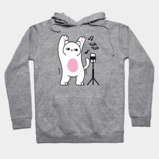 Poker Face Cat Dance Hoodie